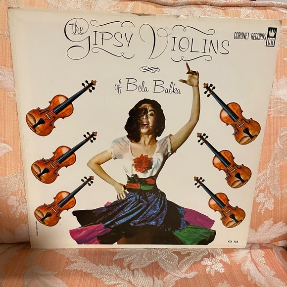 🎻 Vintage Gypsy Violins Of Bela Babka 1960 Folk World Country Vinyl Record 🎻 - Picture 1 of 7